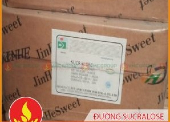 CHẤT TẠO NGỌT SUCRALOSE TRUNG QUỐC THAY THẾ ĐƯỜNG