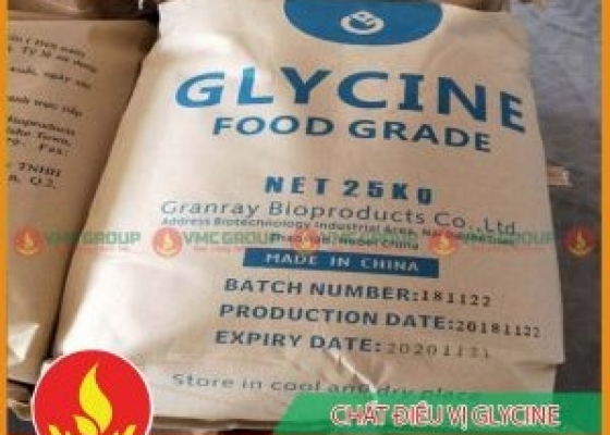 CHẤT ĐIỀU VỊ TẠO NGỌT THỰC PHẨM || GLYCINE || PHỤ GIA THỰC PHẨM