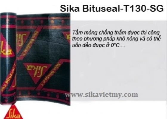 SIKA BITUSEAL T130 SG || MÀNG CHỐNG THẤM || HÓA CHẤT XÂY DỰNG