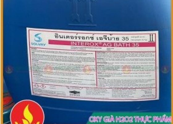 OXY GIÀ THỰC PHẨM || H2O2 35% || THÁI LAN
