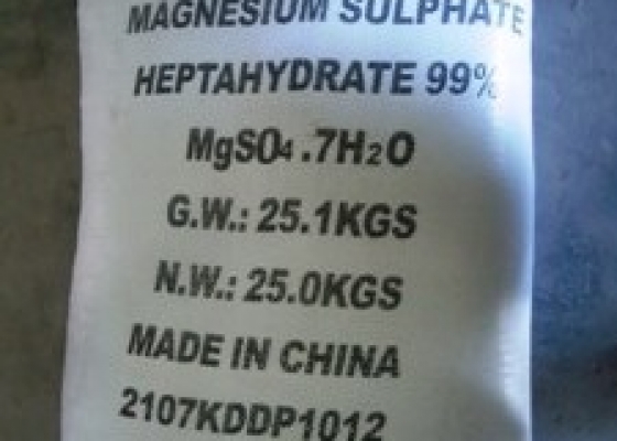 MgSO4.7H2O || MAGNESIUM SULPHATE HEPTAHYDRATE || HÓA CHẤT NÔNG NGHIỆP