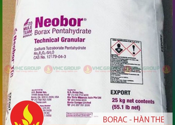 NEOBOR BORAX || HÀN THE || BORAX PENTAHYDRATE || HÓA CHẤT CÔNG NGHIỆP