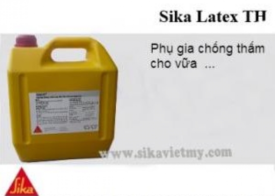SIKA LATEX TH || SỬA CHỮA BÊ TÔNG || HÓA CHẤT XÂY DỰNG