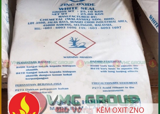 OXIT KẼM ZNO || ZINC OXIDE || HÓA CHẤT CÔNG NGHIỆP