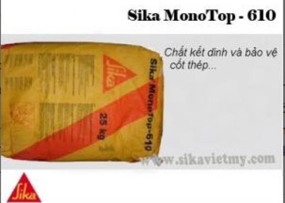SIKA MONOTOP 610 || SỬA CHỮA BÊ TÔNG || HÓA CHẤT XÂY DỰNG