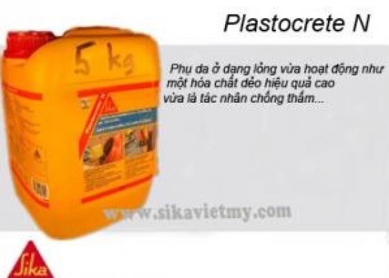 SIKA PLASTOCRETE N || HÓA CHẤT XÂY DỰNG