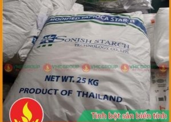 TINH BỘT SẮN BIẾN TÍNH || THÁI LAN || PHỤ GIA THỰC PHẨM