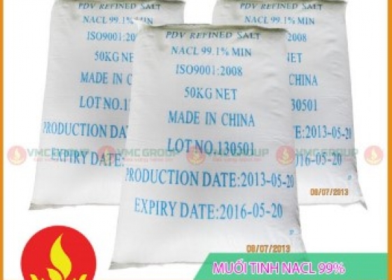 Muối tinh || NaCl 99% || Trung quốc || PHỤ GIA THỰC PHẨM