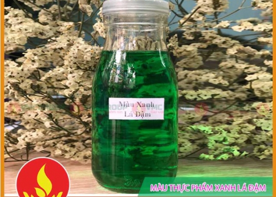 PHẨM MÀU XANH LÁ ĐẬM || VMC 602: 58 || PHỤ GIA THỰC PHẨM