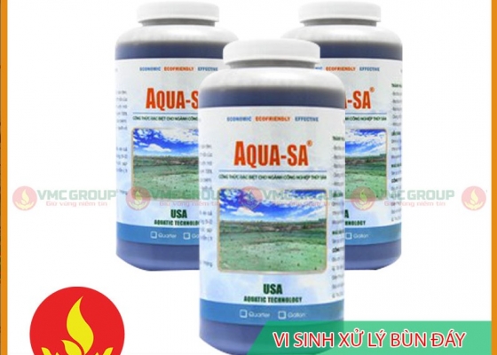 AQUA-SA VI SINH XỬ LÝ BÙN ĐÁY || HÓA CHẤT THỦY SẢN VIỆT MỸ