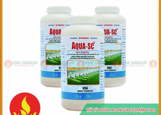 AQUA SC MARINE || XỬ LÝ ĐỘ MẶN CAO || HÓA CHẤT THỦY SẢN