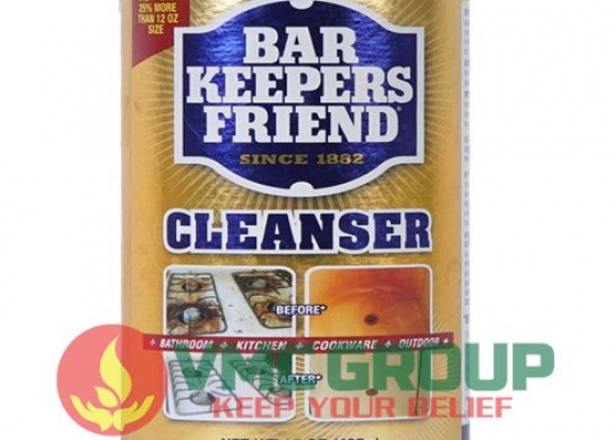 Bột Bar Keepers Friend Cleanser Polish || Hóa Chất Tẩy Rửa Đa Năng