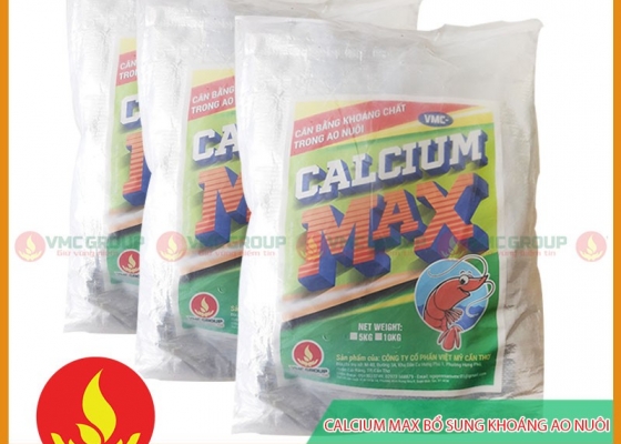 CALCIUM MAX || BỔ SUNG KHOÁNG THỦY SẢN
