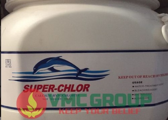 Clorin Trung Quốc 70% || Super Chlor xô ngũ giác || HÓA CHẤT THỦY SẢN