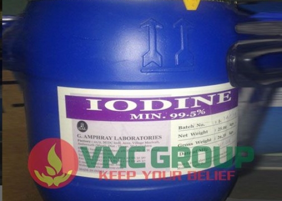 HÓA CHẤT THỦY SẢN || IODINE 99.5%