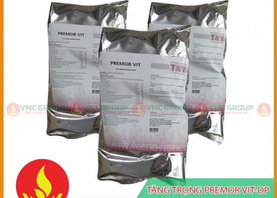 Dinh dưỡng tăng trọng Premor Vit || HÓA CHẤT THỦY SẢN