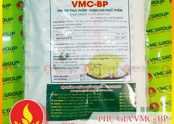 VMC BP || TẠO ĐỘ BÓNG VÀ GIÒN DAI CHO SỢI BÚN MÌ PHỞ || PHỤ GIA THỰC PHẨM