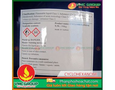 DUNG MÔI CYCLOHEXANONE CYC