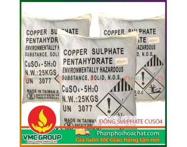 SUNFAT ĐỒNG || CUSO4.5H2O || HÓA CHẤT CÔNG NGHIỆP