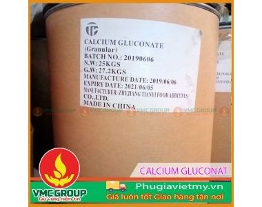 CALCIUM GLUCONATE || C12H22CAO14 || PHỤ GIA THỰC PHẨM