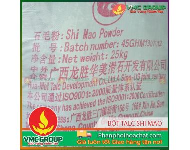 BỘT TALC SHIMAO || HÓA CHẤT CÔNG NGHIỆP